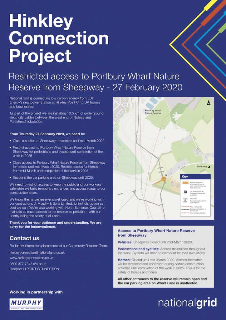 Hinkley Connection Project notice