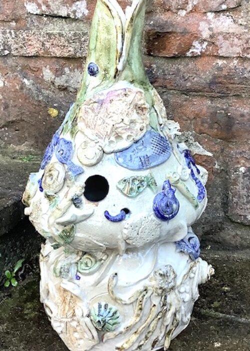 Taking the air outside Tean’s studio