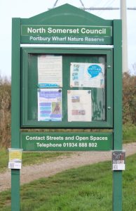 Pick up a monthly spotting card (and map) from the leaflet holders from any of the 3 entrance signs. 